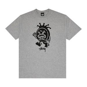 Stussy Link Man Tee 'Grey Heather'